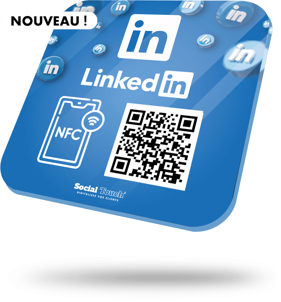 Plaque Plexiglass Réseaux Connectée NFC – Facebook – FRENCH NFC – Vos  Produits Connectés