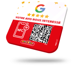 Plaque individuelle NFC Royal Kids