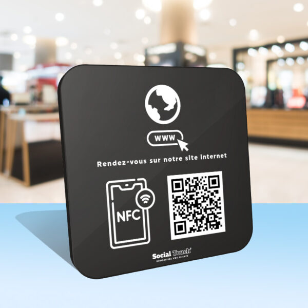 Plaque NFC Site Internet